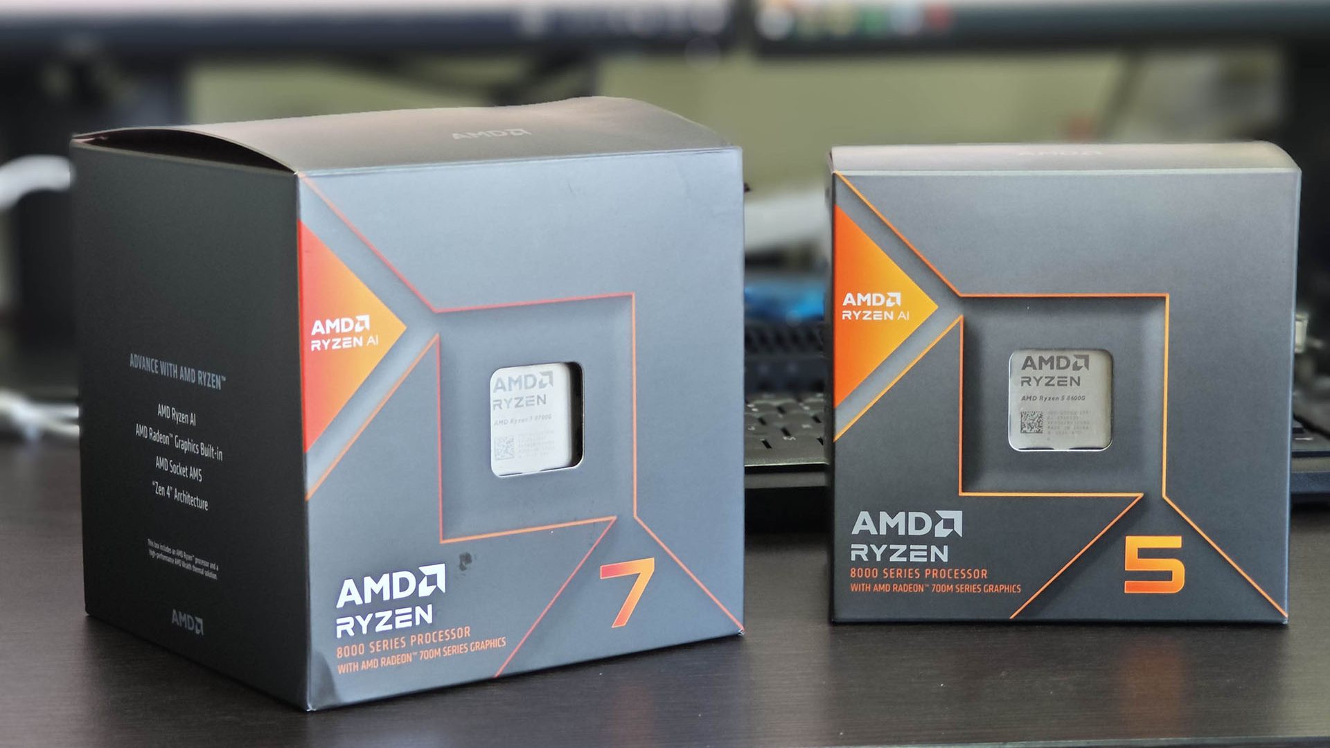 AMD Ryzen 7 8700G Ryzen 5 8600G (1) AMD Ryzen 7 8700G Ryzen 5 8600G (1)
