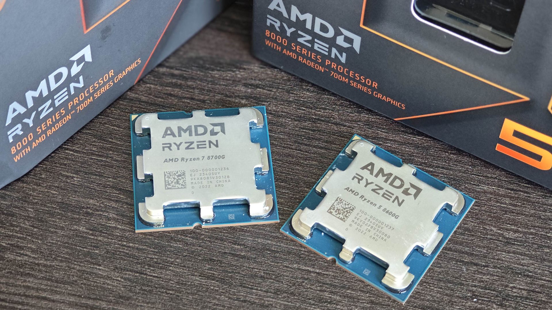 AMD Ryzen 7 8700G Ryzen 5 8600G AMD Ryzen 7 8700G Ryzen 5 8600G