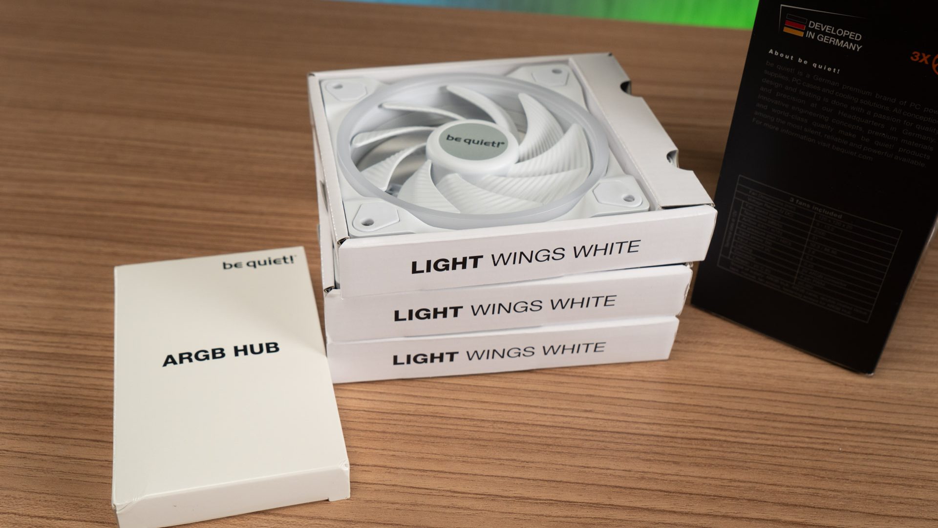 Be Quiet Light Wings White 3 Be Quiet Light Wings White 3