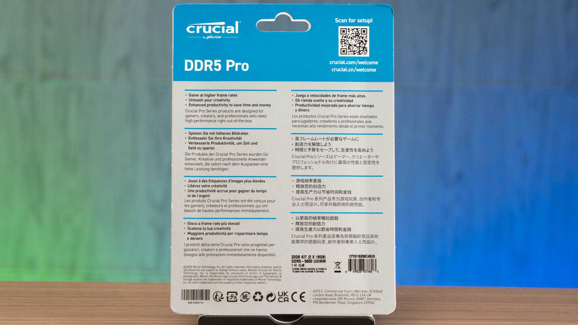 Crucial Pro DDR5 5600 (2) Crucial Pro DDR5 5600 (2)