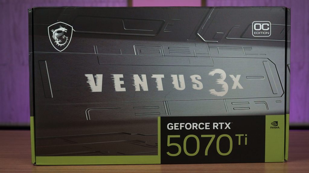 MSI GeForce RTX 5070 Ti 16G Ventus 3X OC review 1